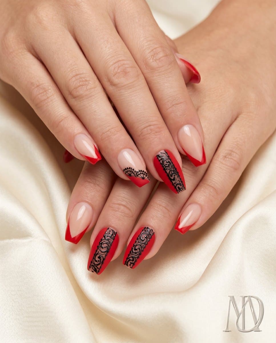 French rouge — Finition miroir